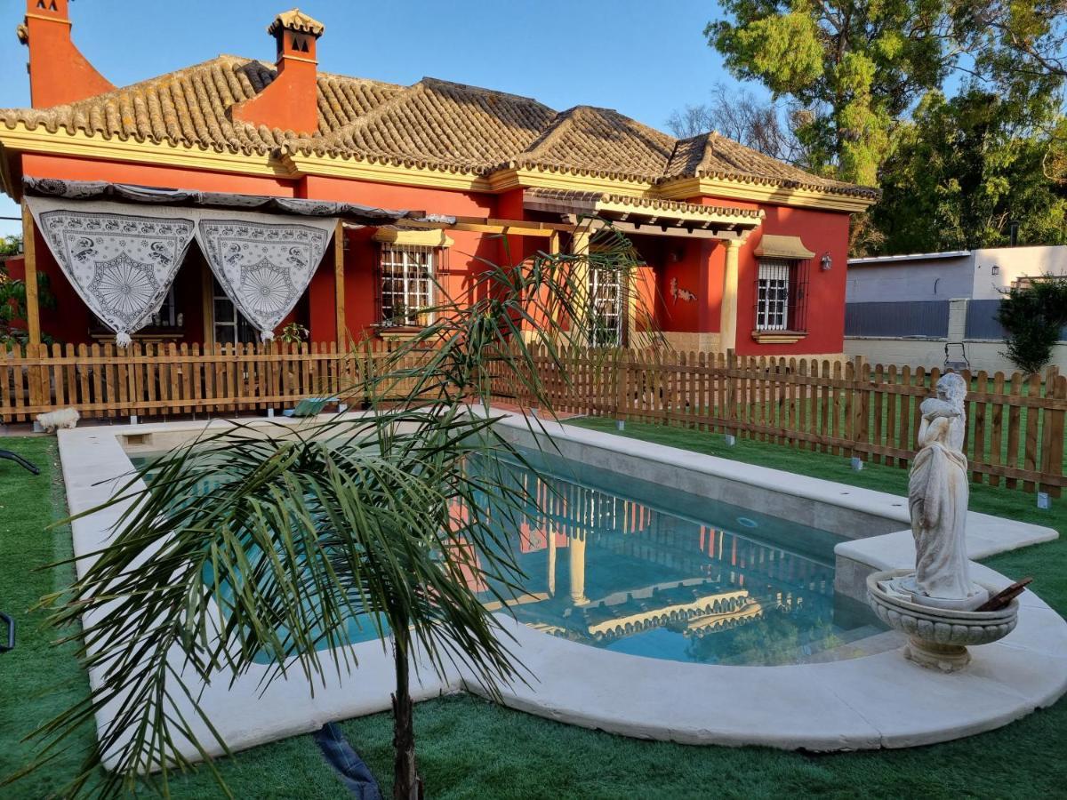 Vacaciones De Lujo.Chalet Piscina Y Playa.El Puerto El Puerto de Santa María Buitenkant foto